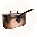 Copper daubière